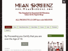 Tablet Screenshot of meanskreenz.com